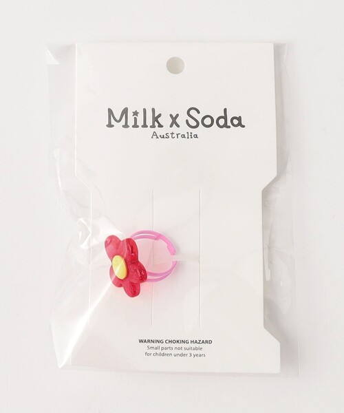 green label relaxing(グリーンレーベルリラクシング)の「<Milk&Soda> JUNI デイジーリング / 指輪 / キッズ(リング・キッズ・ライラック/ホワイト/ピンク・FREE)」の8枚目の写真