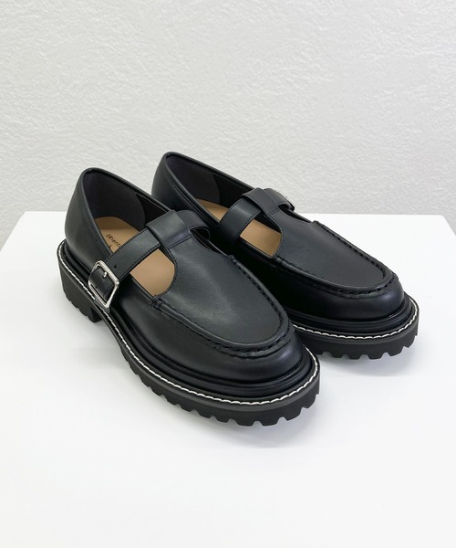 ORiental TRaffic モカシン 黒&ベージュ2足 26cm ORiental TRaffic モカシン 黒&ベージュ2足 26cm 32101_1.jpg