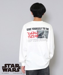 GLAZOS | 【STAR WARS】ダースベイダー / バックプリント長袖Tシャツ(Tシャツ/カットソー)