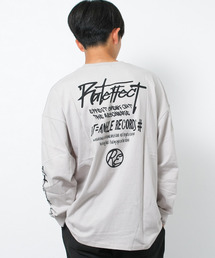 RAT EFFECT（ラットエフェクト）の「ストリート袖ロゴスーパービッグロングTシャツ（Tシャツ/カットソー）」