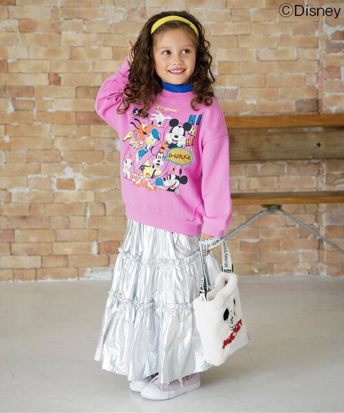 Disney（ディズニー）の「WEB限定 ディズニーキャラクター/ショルダーバッグ（ショルダーバッグ・キッズ・ブラック/グリーン/アイボリー・FREE）」の7枚目の写真