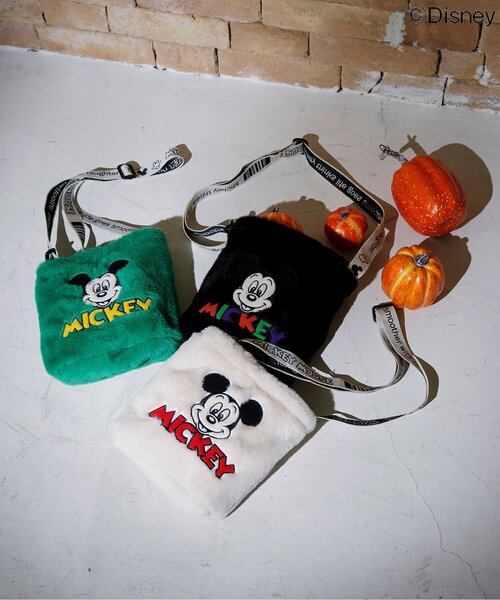 Disney（ディズニー）の「WEB限定 ディズニーキャラクター/ショルダーバッグ（ショルダーバッグ・キッズ・ブラック/グリーン/アイボリー・FREE）」の8枚目の写真