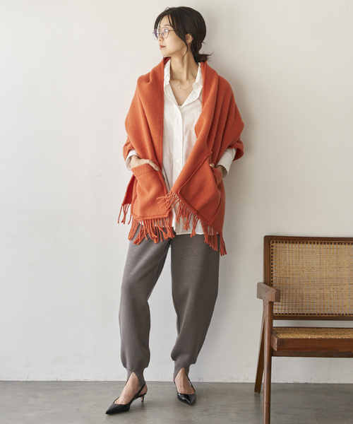 plage ラプアンカンクリ POCKET UNI ショール LAPUAN KANKURIT/ラプアンカンクリ POCKET UNI ショール（ストール