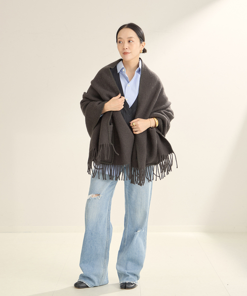 ■plage■ラブアンカンクリ■PocketShawlUniショール■ストール■ LAPUAN KANKURIT/ラプアンカンクリ POCKET UNI ショール