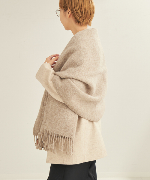 plage ラプアンカンクリ POCKET UNI ショール plage｜LAPUAN KANKURIT / ラプアンカンクリ POCKET SHAWL UNI