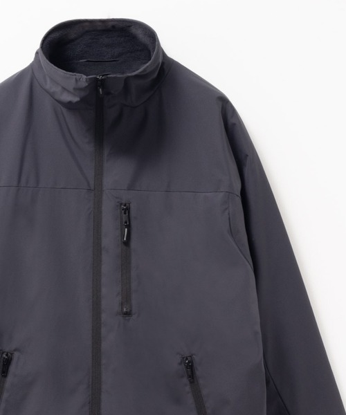 NAVY（ネイビー）の「NAVY SOLOTEX(R)使用 裏シャギースタンドジャケット（ブルゾン・メンズ・グレー/ブラック/カーキ・M/L/XL/XXL）」の2枚目の写真
