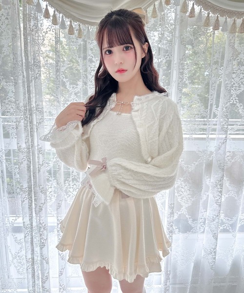 ROJITA（ロジータ）の「ボレロニットアンサンブル（ニット