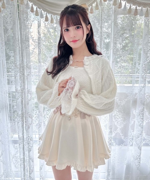 ROJITA（ロジータ）の「ボレロニットアンサンブル（ニット/セーター