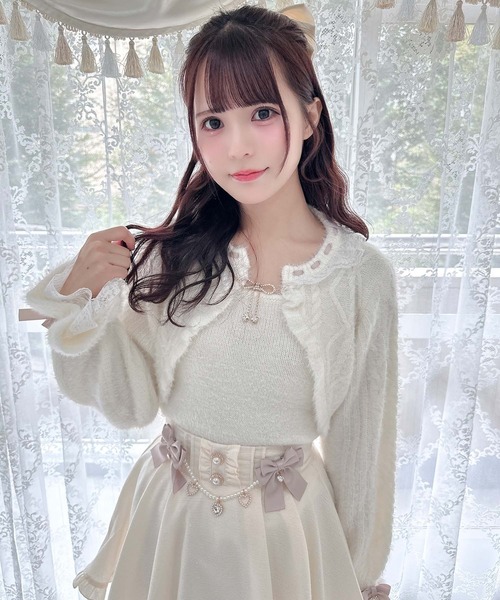 ROJITA（ロジータ）の「ボレロニットアンサンブル（ニット