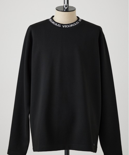 セール】ネックジャガードベーシックトップス（スウェット）｜AZUL BY