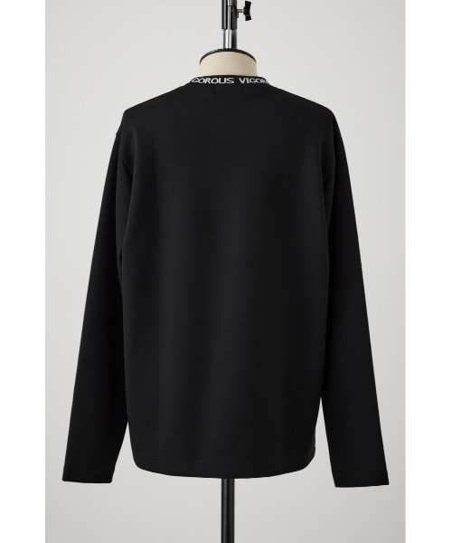 セール】ネックジャガードベーシックトップス（スウェット）｜AZUL BY