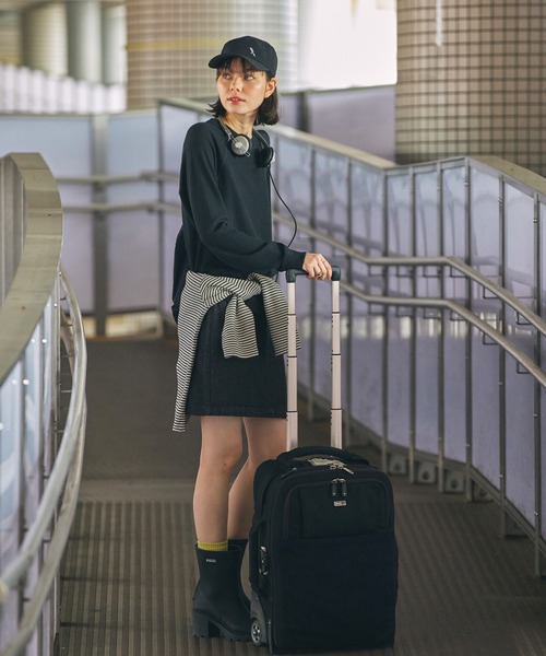 AIGLE 厚底 ボリュームソール 完全防水 モンソー ハイヒールラバーブーツ（レインシューズ）