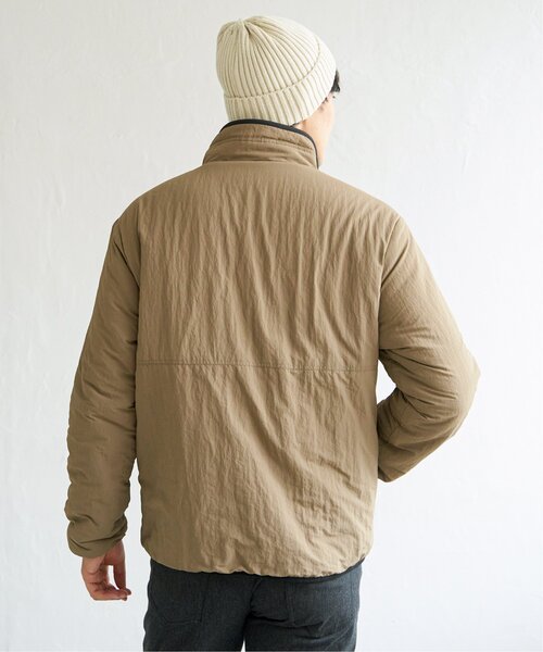 ikka(イッカ)の「【親子コーデ】リバーシブルナイロンフリースブルゾン(ブルゾン・メンズ・ブラック/オリーブ/ベージュ・M/L/XL/S)」の22枚目の写真