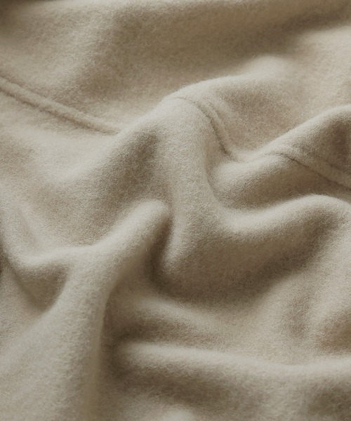 etoll.（エトル）の「ボリュームスリーブショートブルゾン（ブルゾン・レディース・チャコール/ブラック/グレイッシュベージュ・M）」の8枚目の写真