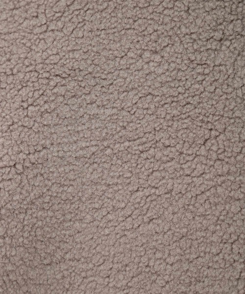 Green　Parks（グリーンパークス）の「リバーシブルコンビボアブルゾン（ブルゾン・レディース・グレイッシュベージュ/サックスブルー/ホワイト系その他2・FREE）」の9枚目の写真