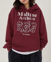 WaiKei | 【UNISEX】Wai Kei／マルチーズラインフーディー（ウラケ）(パーカー)