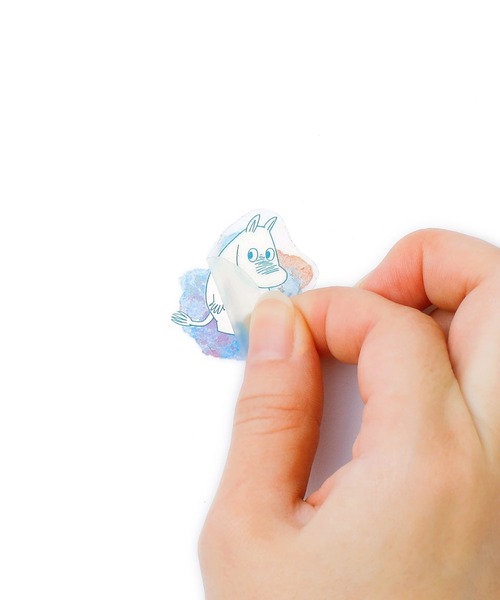 MOOMIN（ムーミン）の「MOOMIN ムーミン カラー転写シール（ステッカー/テープ・レディース・レッド/オレンジ/ブルー/グリーン・FREE）」の11枚目の写真