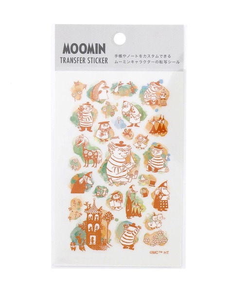 MOOMIN（ムーミン）の「MOOMIN ムーミン カラー転写シール（ステッカー/テープ・レディース・レッド/オレンジ/ブルー/グリーン・FREE）」の17枚目の写真