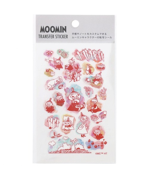 MOOMIN（ムーミン）の「MOOMIN ムーミン カラー転写シール（ステッカー/テープ・レディース・レッド/オレンジ/ブルー/グリーン・FREE）」の18枚目の写真