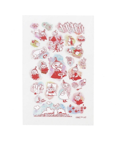 MOOMIN（ムーミン）の「MOOMIN ムーミン カラー転写シール（ステッカー/テープ・レディース・レッド/オレンジ/ブルー/グリーン・FREE）」の14枚目の写真