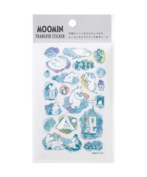 MOOMIN（ムーミン）の「MOOMIN ムーミン カラー転写シール（ステッカー/テープ・レディース・レッド/オレンジ/ブルー/グリーン・FREE）」の19枚目の写真