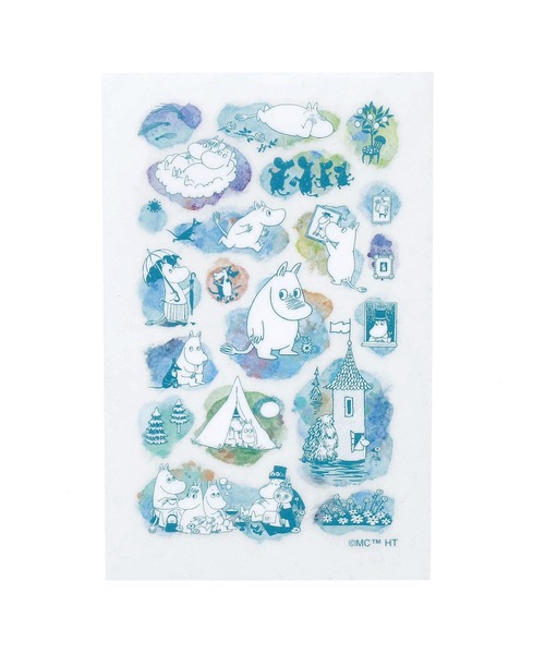 MOOMIN（ムーミン）の「MOOMIN ムーミン カラー転写シール（ステッカー/テープ・レディース・レッド/オレンジ/ブルー/グリーン・FREE）」の15枚目の写真