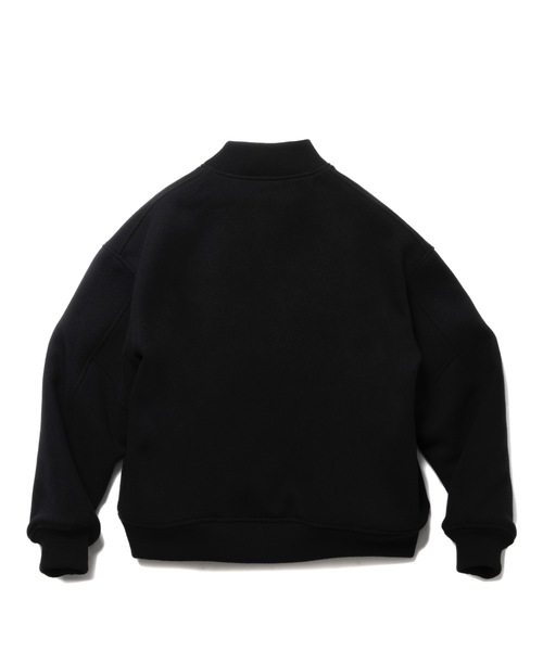 COOTIE PRODUCTIONS(クーティープロダクションズ)の「Wool Mossa Stadium Jacket(スタジャン・メンズ・ブラック・LARGE/SMALL/MEDIUM/X-LARGE)」の4枚目の写真