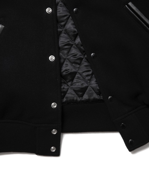 COOTIE PRODUCTIONS(クーティープロダクションズ)の「Wool Mossa Stadium Jacket(スタジャン・メンズ・ブラック・LARGE/SMALL/MEDIUM/X-LARGE)」の5枚目の写真