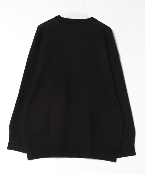 Bling Leads(ブリングリーズ)の「★Bling Leads★JQDクル-★Nニット(Tシャツ/カットソー・メンズ・グレー/ブラック・LARGE/MEDIUM)」の10枚目の写真