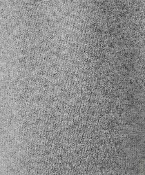 Cutie Blonde（キューティーブロンド）の「◆【S-LL】バックロゴがアクセント もちもちやわらかニットチュニック（チュニック・レディース・ネイビー系/ダークブラウン系1/グレー系/ブラック系1・04/03/02/01）」の8枚目の写真