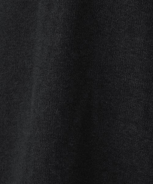 Cutie Blonde（キューティーブロンド）の「◆【S-LL】バックロゴがアクセント もちもちやわらかニットチュニック（チュニック・レディース・ネイビー系/ダークブラウン系1/グレー系/ブラック系1・04/03/02/01）」の12枚目の写真