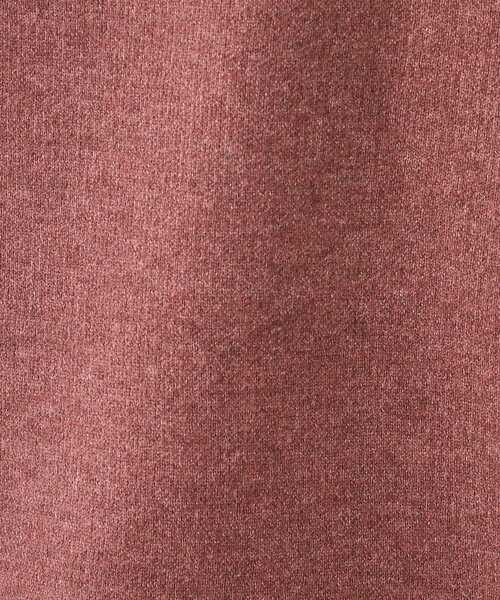 Cutie Blonde（キューティーブロンド）の「◆【S-LL】バックロゴがアクセント もちもちやわらかニットチュニック（チュニック・レディース・ネイビー系/ダークブラウン系1/グレー系/ブラック系1・04/03/02/01）」の16枚目の写真