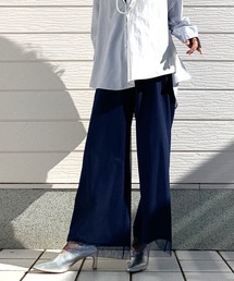 Q | チュールドッキングスポーツパンツ(その他パンツ)