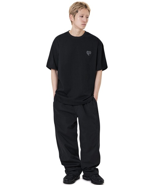 OY(オーワイ)の「『OY/オーワイ』 CRAYON HEART TEE/クレヨンハート半袖Tシャツ(Tシャツ/カットソー・レディース・ブラック/ホワイト・XL/M)」の5枚目の写真