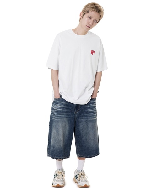 tシャツ 「OY/オーワイ」 CRAYON HEART TEE/クレヨンハート半袖Tシャツ レディース メンズ OY/オーワイ』 CRAYON HEART TEE/クレヨンハート半袖Tシャツ（T
