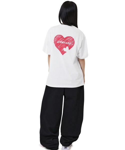 tシャツ 「OY/オーワイ」 M.S HEART TEE/M.Sハート半袖Tシャツ レディース メンズ OY/オーワイ』 M.S HEART TEE/M.Sハート半袖Tシャツ（Tシャツ