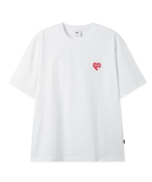 OY/オーワイ』 CRAYON HEART TEE/クレヨンハート半袖Tシャツ OY