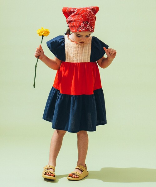 マルチカラー ワンピース 2025（100～140cm）（ワンピース）｜こども ビームス（コドモビームス）