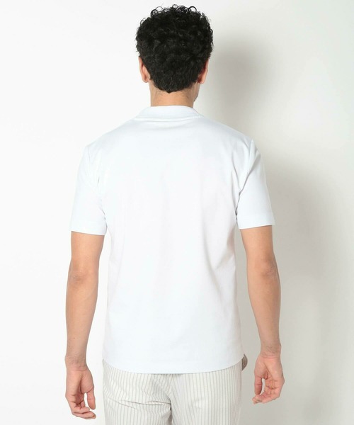 MEN'S BIGI(メンズビギ)の「【ACTIVE TAILOR/アクティブテイラー】シルケット加工クルーネックTシャツ<接触冷感><UVカット>(Tシャツ/カットソー・メンズ・ブラウン/ホワイト/ネイビー/グレー/ブラック・04/02/01/03)」の20枚目の写真