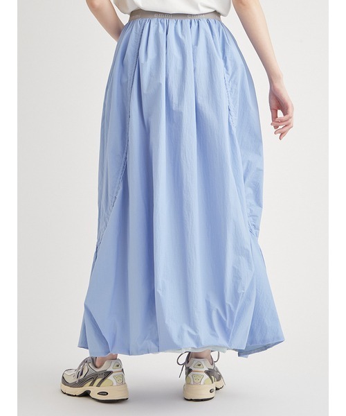 emmi(エミ)の「【10th】【ONLINE限定カラー】emmiロゴジャガードゴムスカート(スカート・レディース・ライトグレー/オフホワイト/ブラック/ライトブルー・0/1)」の15枚目の写真