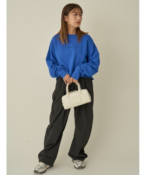 emmi（エミ）の「ボリュームソールメッシュスニーカー（スニーカー・レディース・シルバー/ベージュ/オフホワイト・23cm/23.5cm/24cm/24.5cm/25cm）」の7枚目の写真