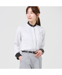 TOKYO SHIRTS | COFREX スタンド配色  レディース長袖シャツ(シャツ/ブラウス)