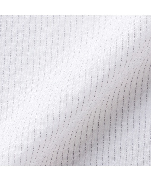 TOKYO SHIRTS(トウキョウシャツ)の「【吸水速乾】【COFREX】スタンド配色 レディース長袖シャツ(シャツ/ブラウス・レディース・グレー・M/L/LL/XL/S)」の8枚目の写真