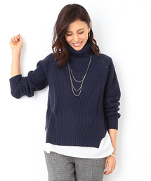 B:MING by BEAMS | ビーミング by ビームス / シャツ付ニットプルオーバー 15FW(ニット/セーター)