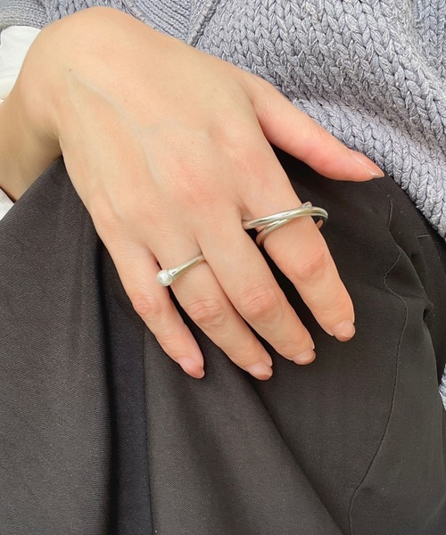毎日に寄り添うジュエリー》つけっぱなしOKステンレスリング（リング