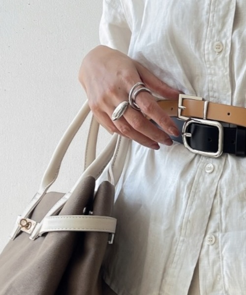 ankh+(アンクプラス)の「《毎日に寄り添うジュエリー》つけっぱなしOKステンレスリング(リング・レディース・シルバー×ゴールド/シルバー系7/シルバー系2/ゴールド系3/ゴールド系2/ゴールド系4/ゴールド系6/ゴールド系7/シルバー系その他/ゴールド系5/シルバー系その他3・FREE)」の17枚目の写真