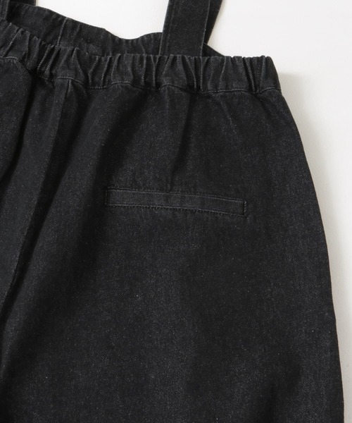 ITEMS URBANRESEARCH（アイテムズ アーバンリサーチ）の「デニムサロペット（サロペット/オーバーオール・レディース・ブラック/インディゴブルー・FREE）」の21枚目の写真