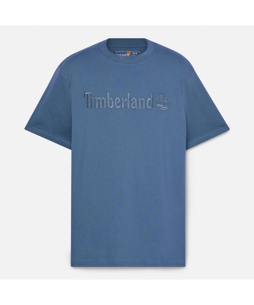 【Timberland】半袖 スリム Tシャツ ブルー / 送料無料 セール】メンズ 半袖 ハンプトン Tシャツ（Tシャツ/カットソー