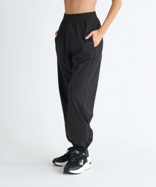 ROXY（ロキシー）の「MY 1ST ROXY PANTS/ロキシーウエストゴムジョガーパンツ（その他パンツ・レディース・グリーン/ブラック・LARGE/MEDIUM/SMALL）」の4枚目の写真