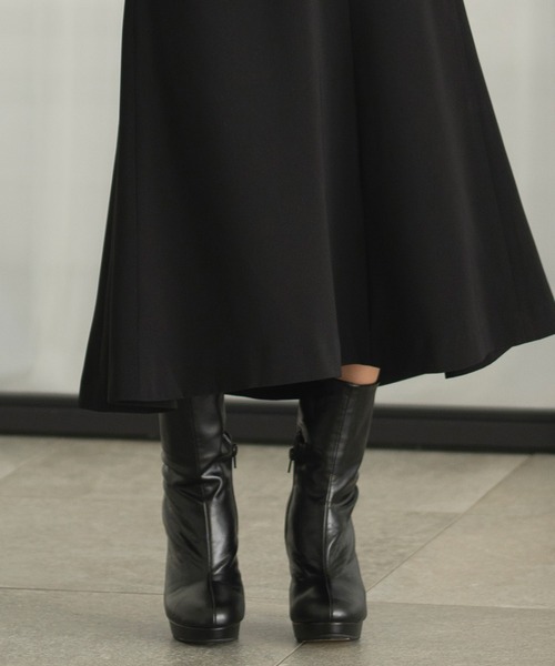 CELEN（セレン）の「【洗える/セットアップ対応/セレモニー】ドレープスカート 単品（スーツスカート・レディース・ネイビー/ブラウン/ブラック/グレー系その他・S/M/L/ST/MT/LT）」の20枚目の写真
